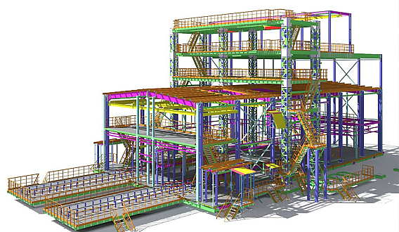 BIM service for industrial projects